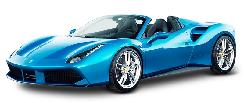 Ferrari 488 Spider, vista laterale