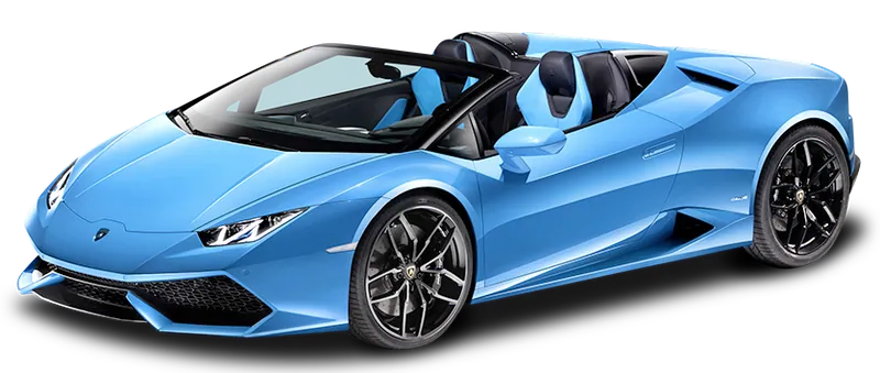 Lamborghini Huracan Spyder, vista laterale