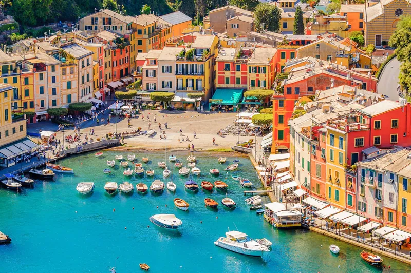 Portofino e il porto della Riviera Ligure