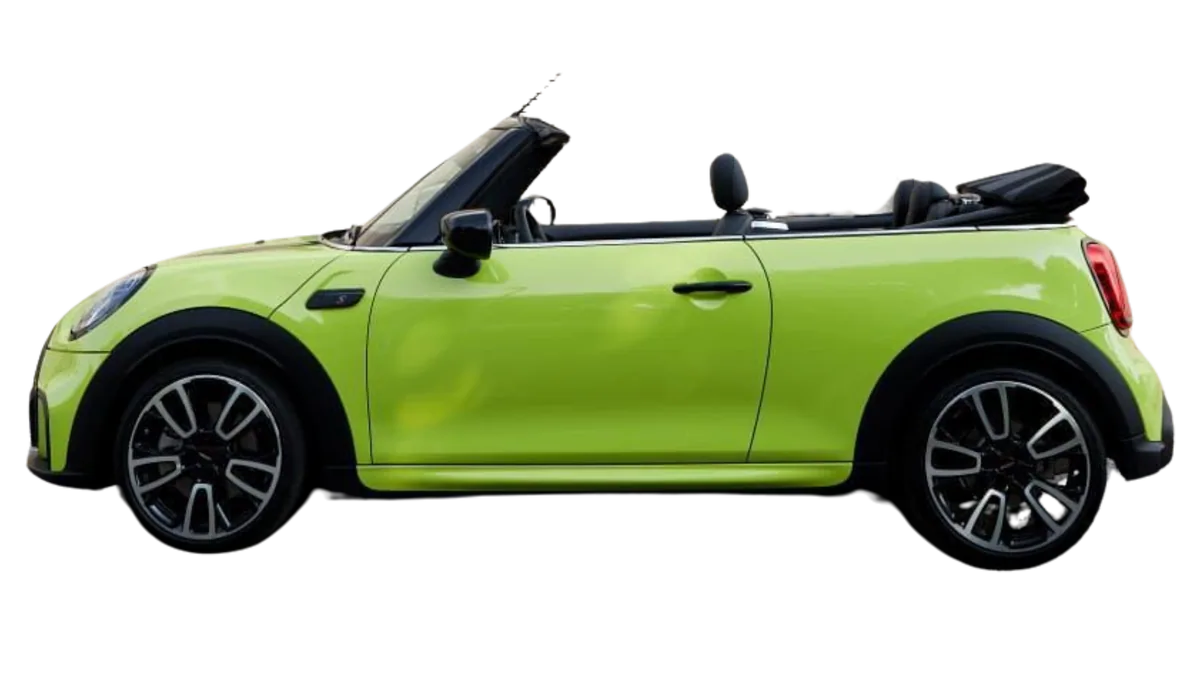Noleggio mini cooper s cabrio milano 1